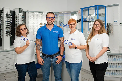 Das Team von Augenoptik Friedl